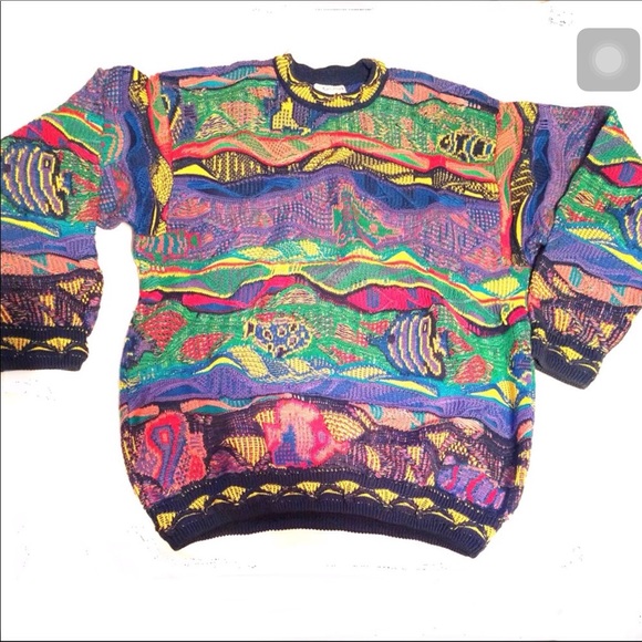 COMING SOON - Vintage COOGI Fish Cotton Sweater - Picture 1 of 3